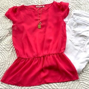 Halogen Peplum Top